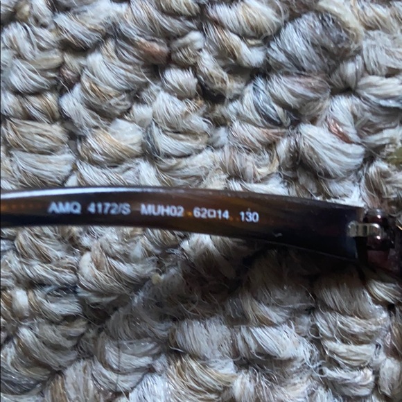 Alexander McQueen Authentic Brown Sunglasses - Picture 3 of 4